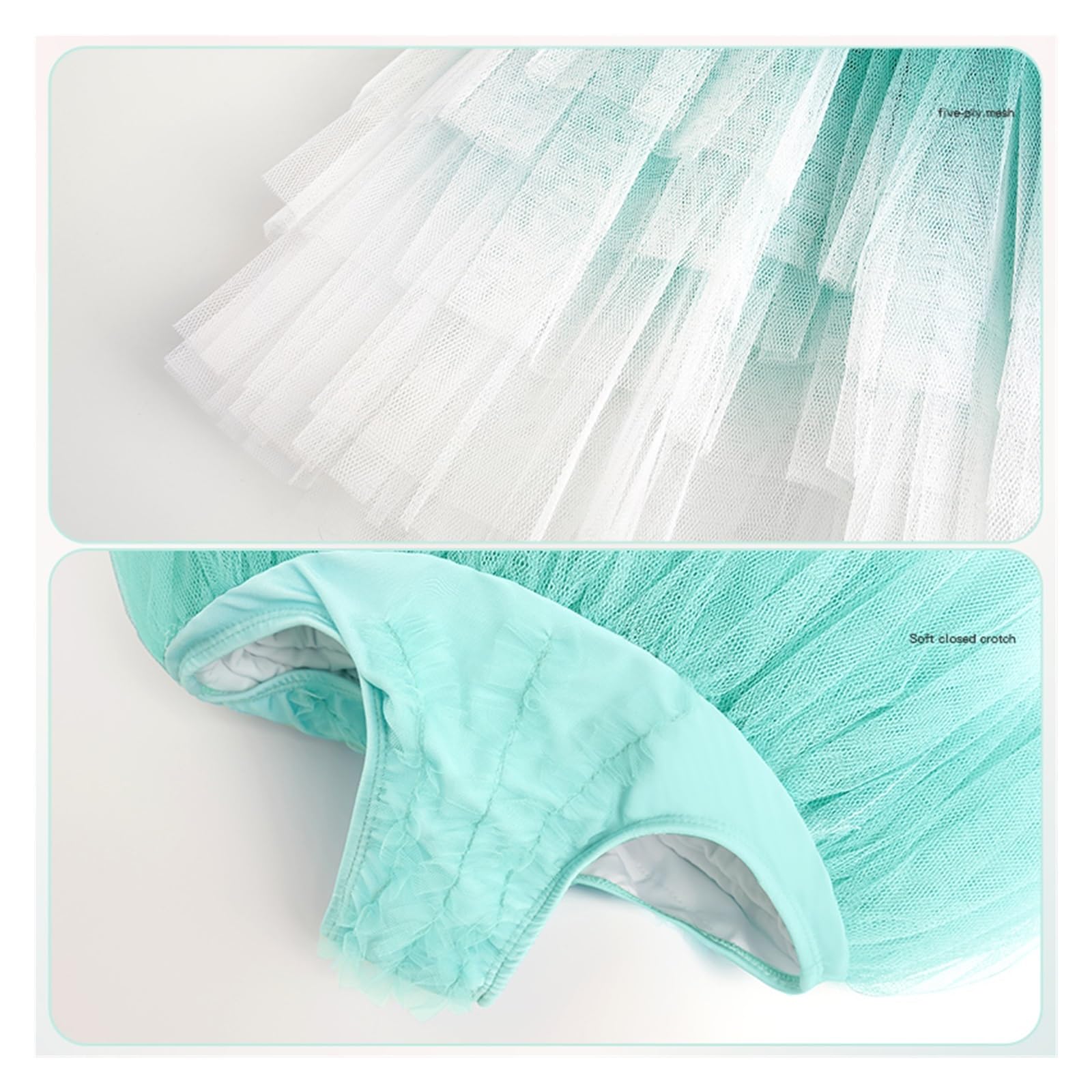 Tutú de ballet para niñas, falda de práctica de danza, vestido de baile degradado, Morado (, S