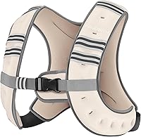 Vista 13 de PACEARTH - Chaleco con Peso, 6 lb/8 lb/10 lb/12 lb/16 lb/20 lb/25 lb/30 lb. Chaleco de Peso con Banda Reflectante, Chalecos de Peso Corporal