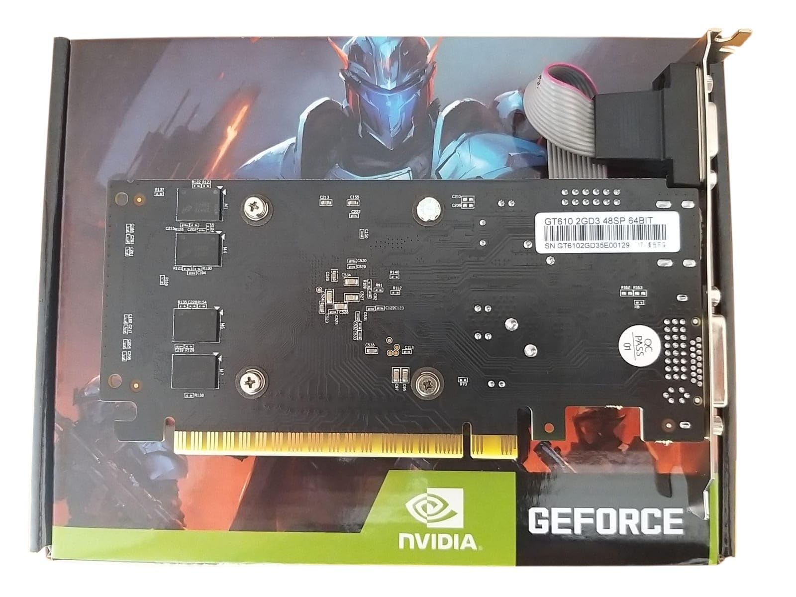 Generico Scheda Video per Computer Graphics Card Nvidia GT610 2GB Slot Pci-e 16x