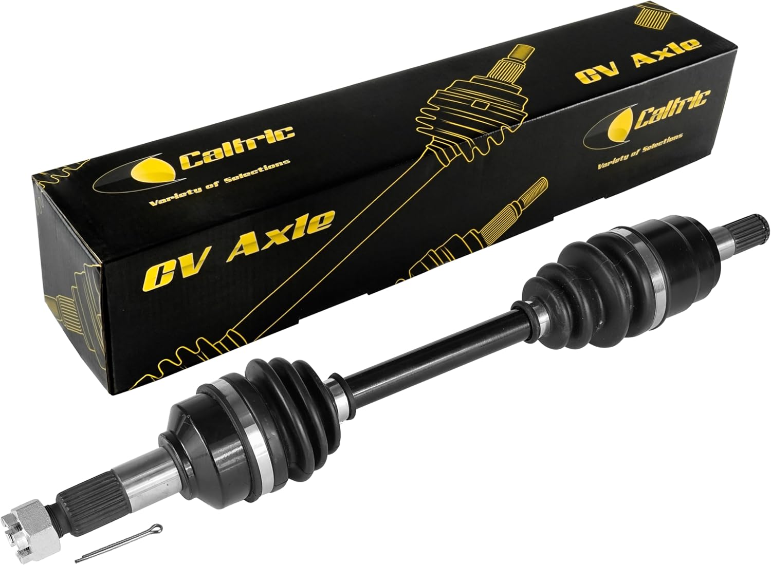 Caltric Front Right Cv Joint Axle Compatible with Honda Trx500Fm Foreman Rubicon 500 4X4 2014-2019