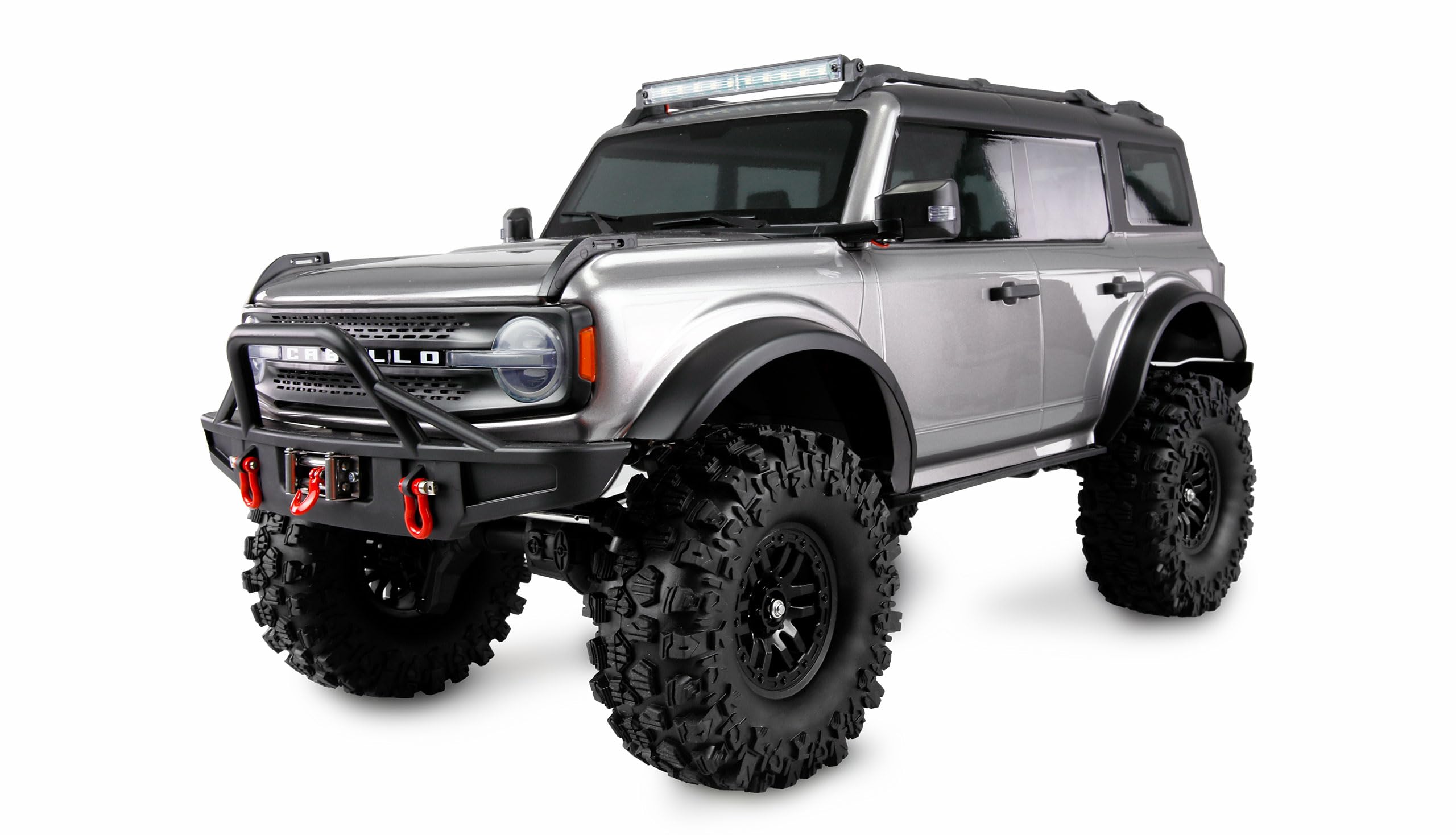 Amewi AMXRock Caballo Crawler 4WD 1:10 ARTR grigio metallizzato RC telecomandato