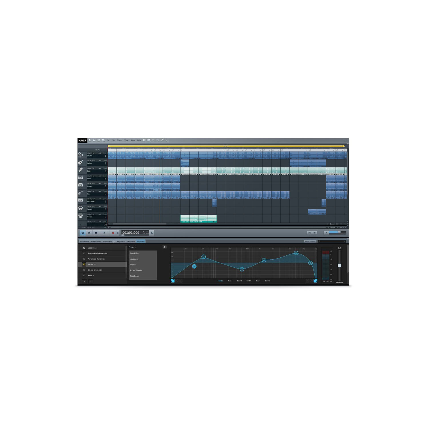 MAGIX Music Maker – 2017 Premium Edition – Logiciel de musique : enregistrez, éditez et remixez votre musique [Téléchargement]