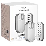Aqara Serratura Smart U200 Argento, Matter over Thread, Apple Home Key Serratura Intelligente U200 Argento