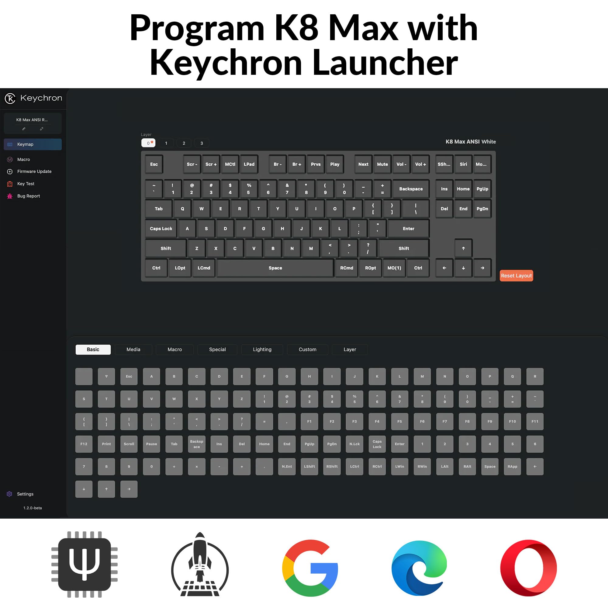Amazon.co.jp: Keychron K8 Max TKL メカニカルキーボード ワイヤレス