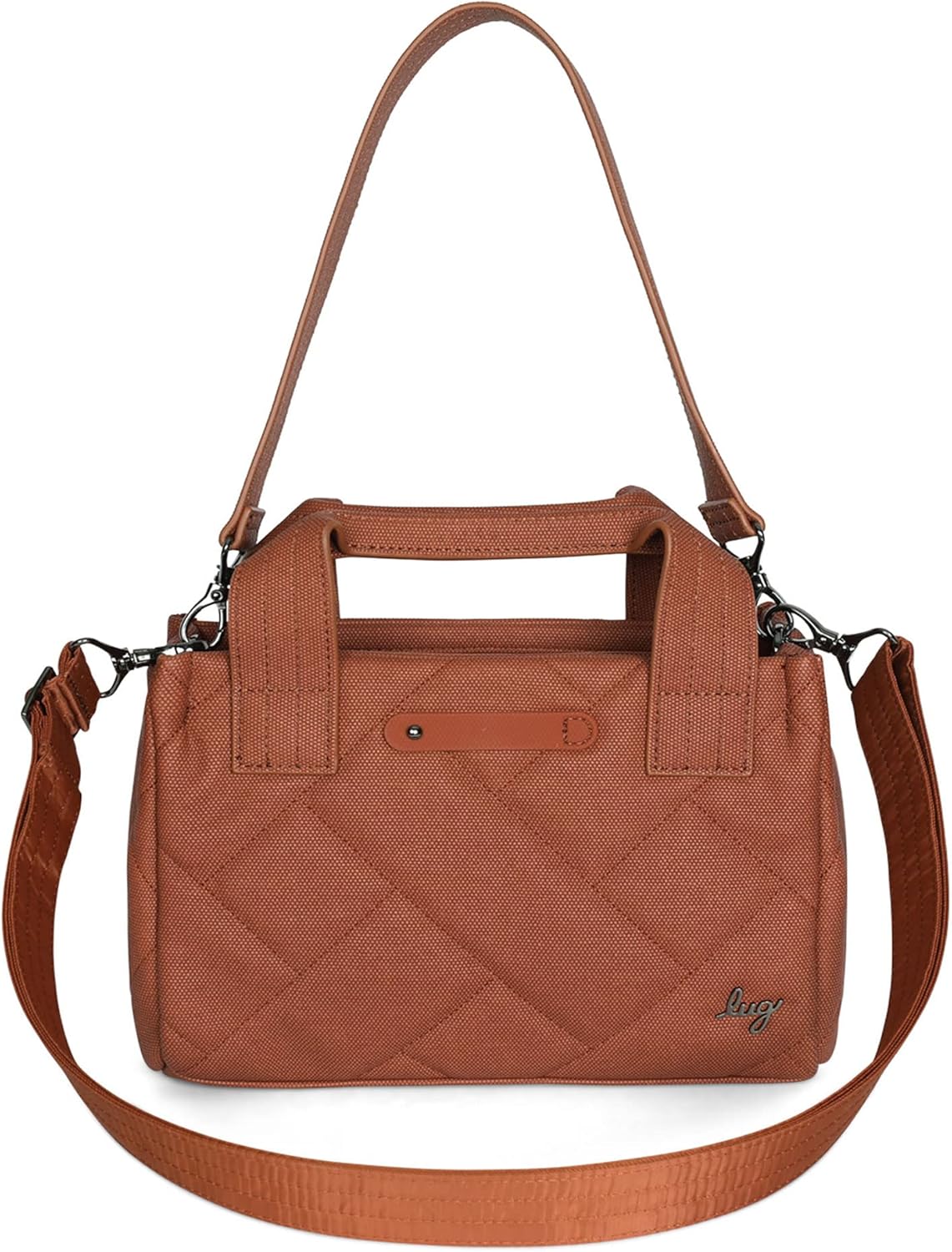 Lug Jitterbug Matte Luxe Vl Crossbody Bag (Copper Brown) Amazon.ca