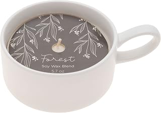 Scented Ceramic Candle Mistletoe/Forest