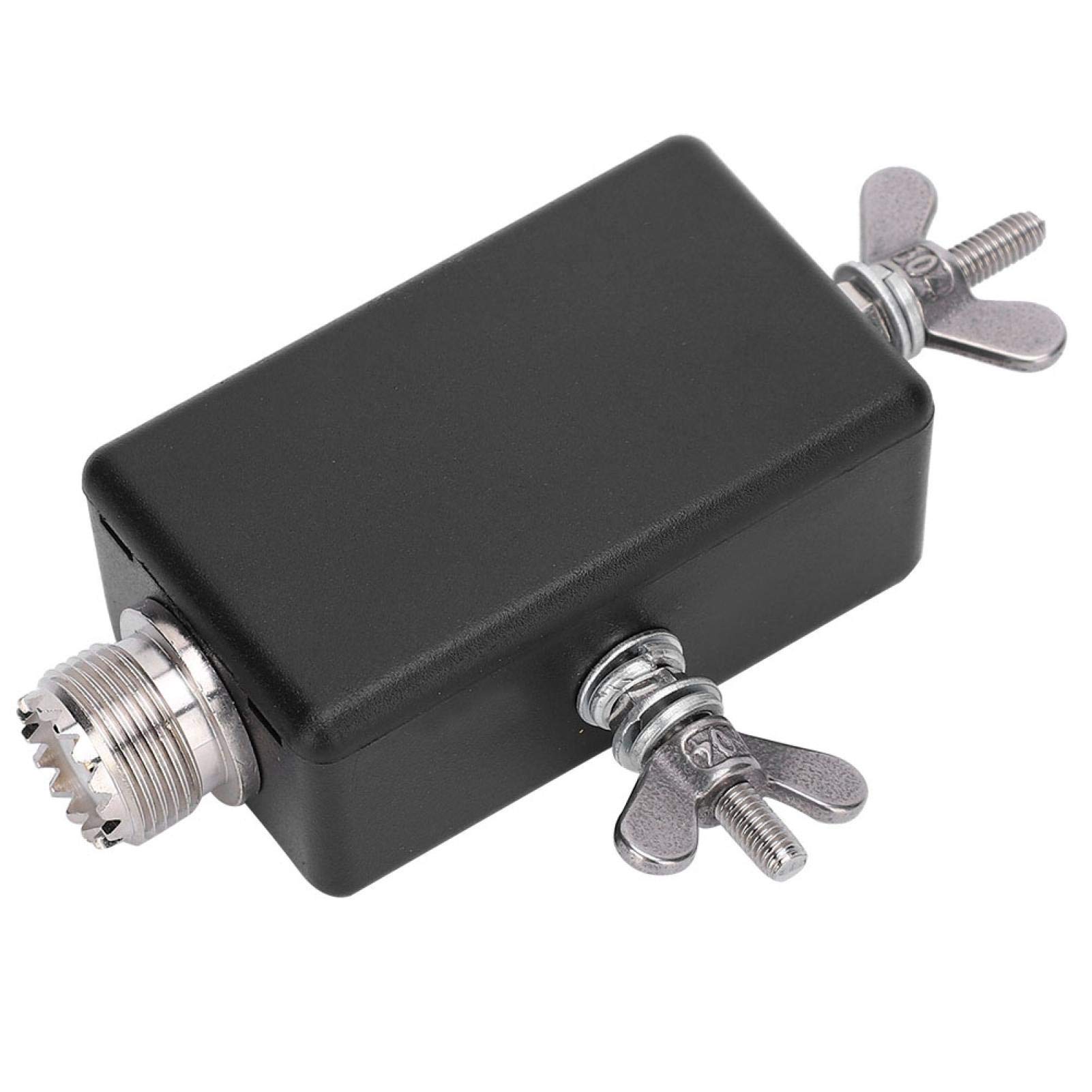 Mini Balun 1: 9, Noir éTanche Mini Balun, Convient à L'antenne à Ondes Courtes HF pour La Station QRP et Les Meubles Extérieurs