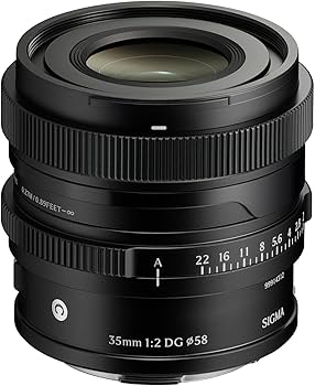 Amazon.com : Sigma 35mm F2 DG (Black) | Contemporary for L Mount