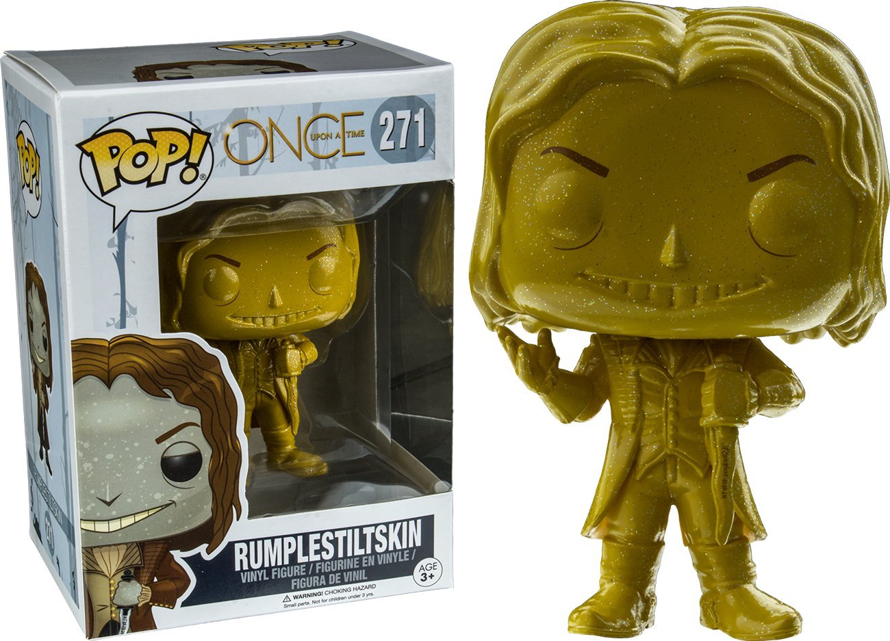 Funko - Figurine Once Upon A Time - Rumpelstilskin Gold Pop 10cm - 0889698119764