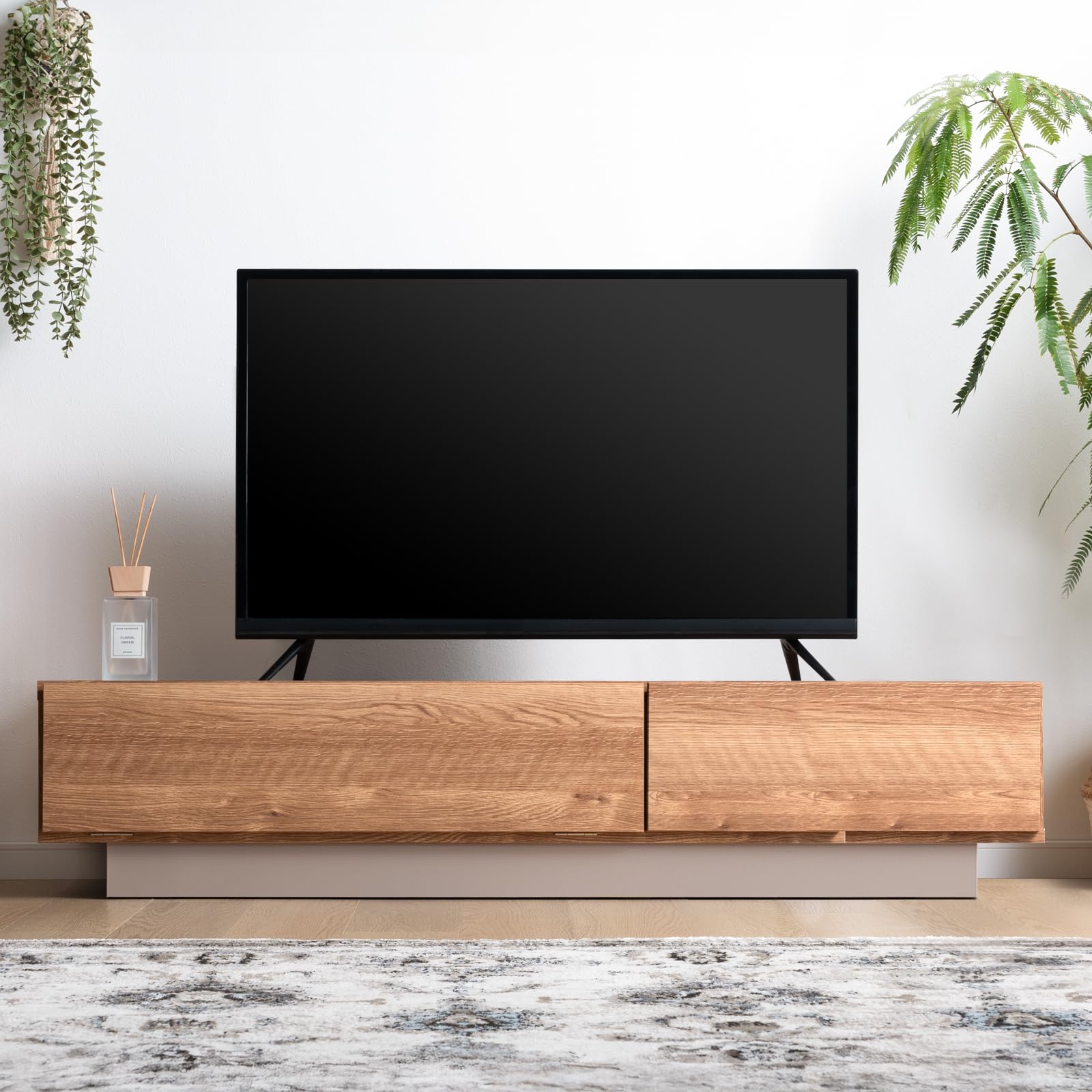 Amazon｜タンスのゲン テレビ台 ローボード 150cm 完成品 日本製 大川