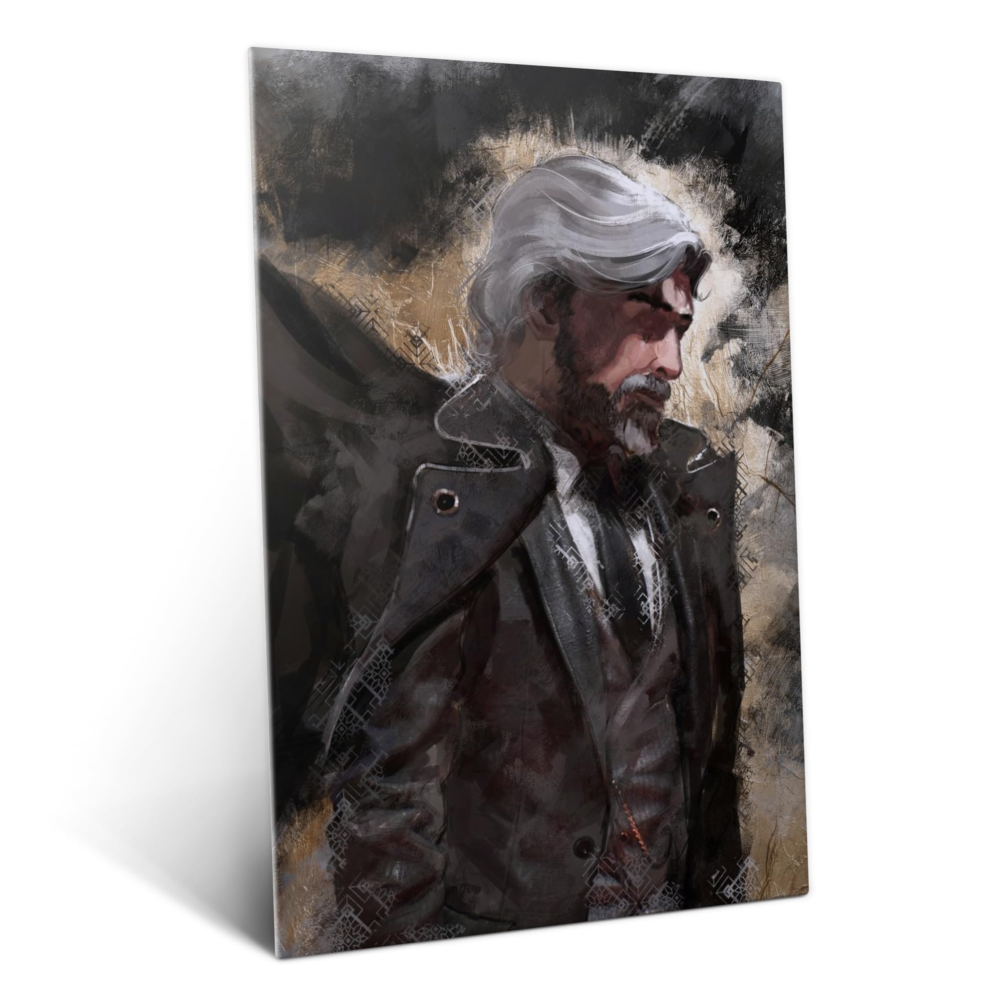 Displate Officiel Clair Obscur: Expedition 33 Poster - Renoir Concept - Métallique Fixation Magnétique Licence Officielle Image Affiche de Haute Qualité 45 cm x 32 cm