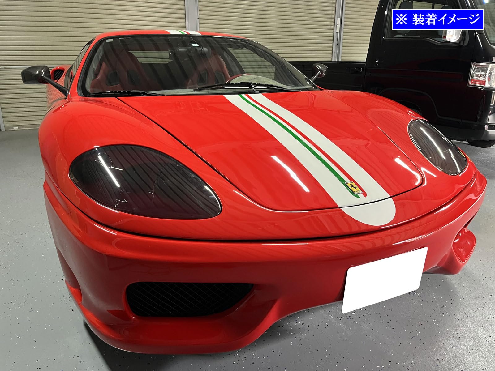 フェラーリF360 オーバーフェンダー LBワークスオーバーフェンダーワイドボディ仕上げ車幅公認