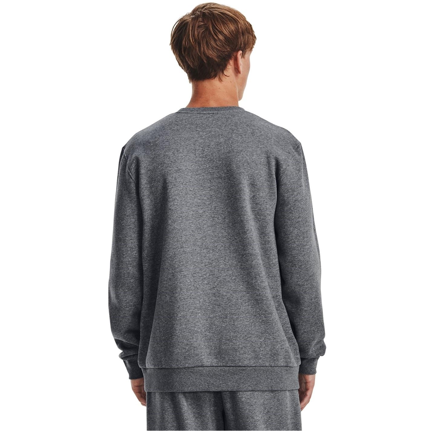 Under Armour Men's UA Essential Fleece Crew Top in Pile Uomo