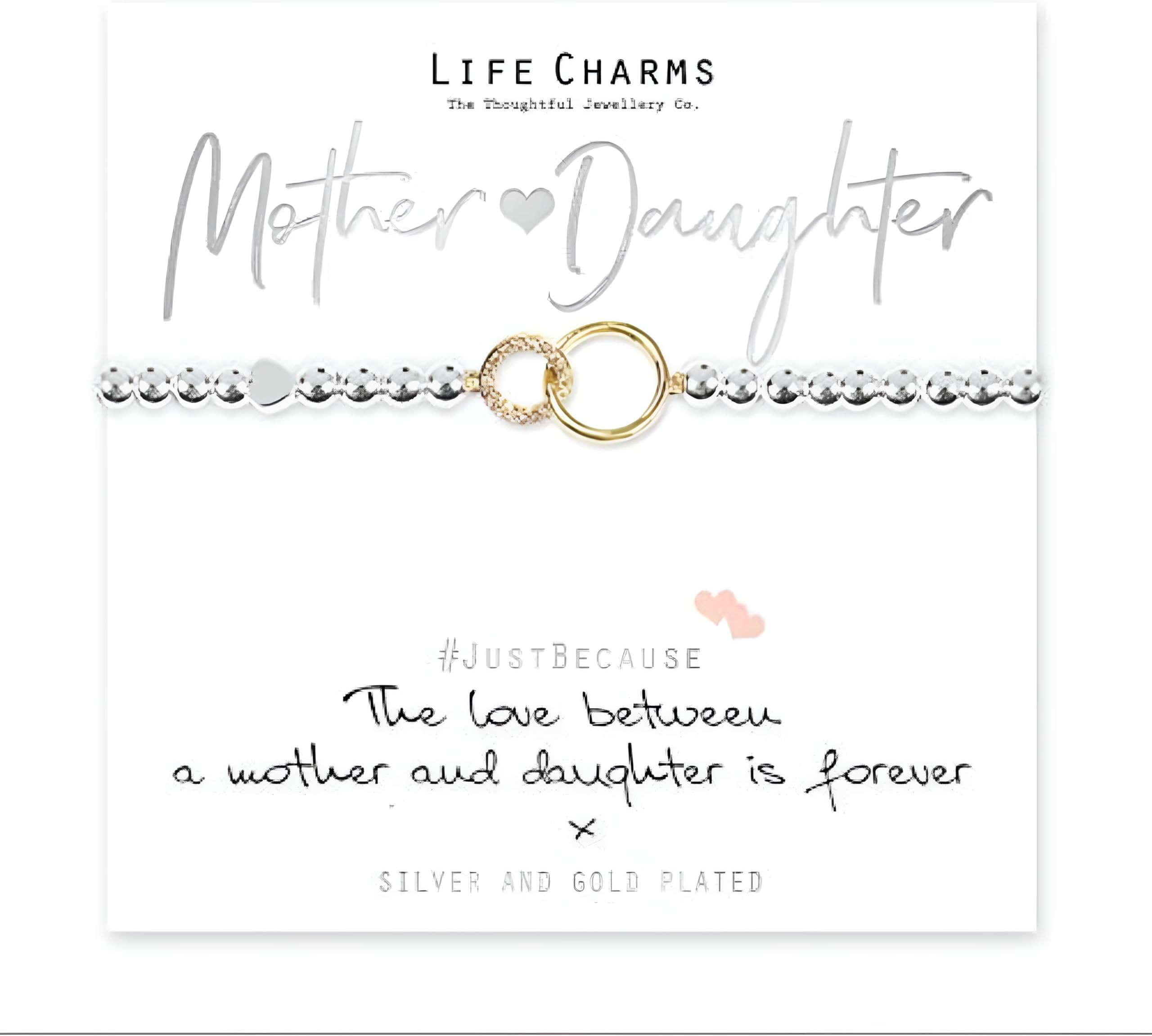 The Love Between A Mother And Daughter Is Forever Bracelet