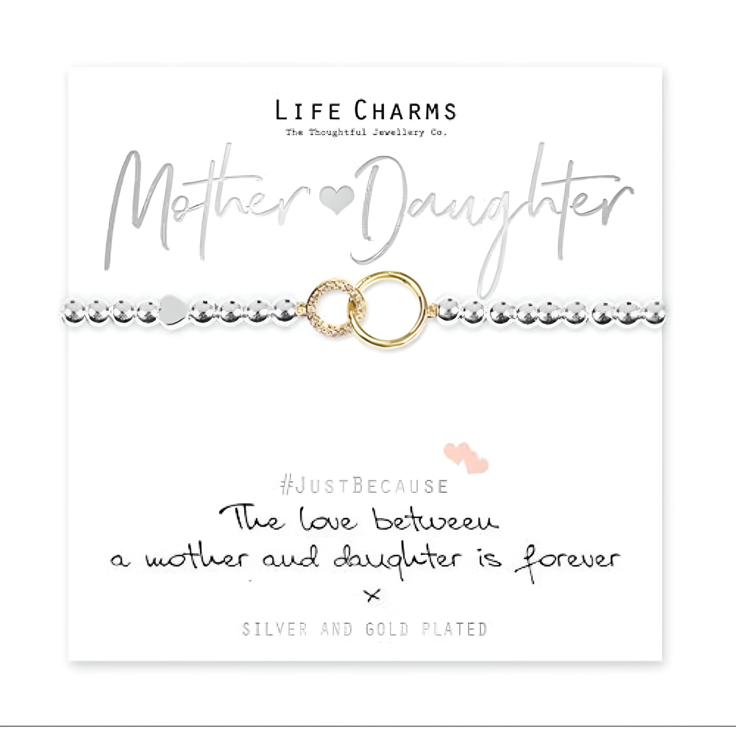 The Love Between A Mother And Daughter Is Forever Jewellery Bracelet Gift