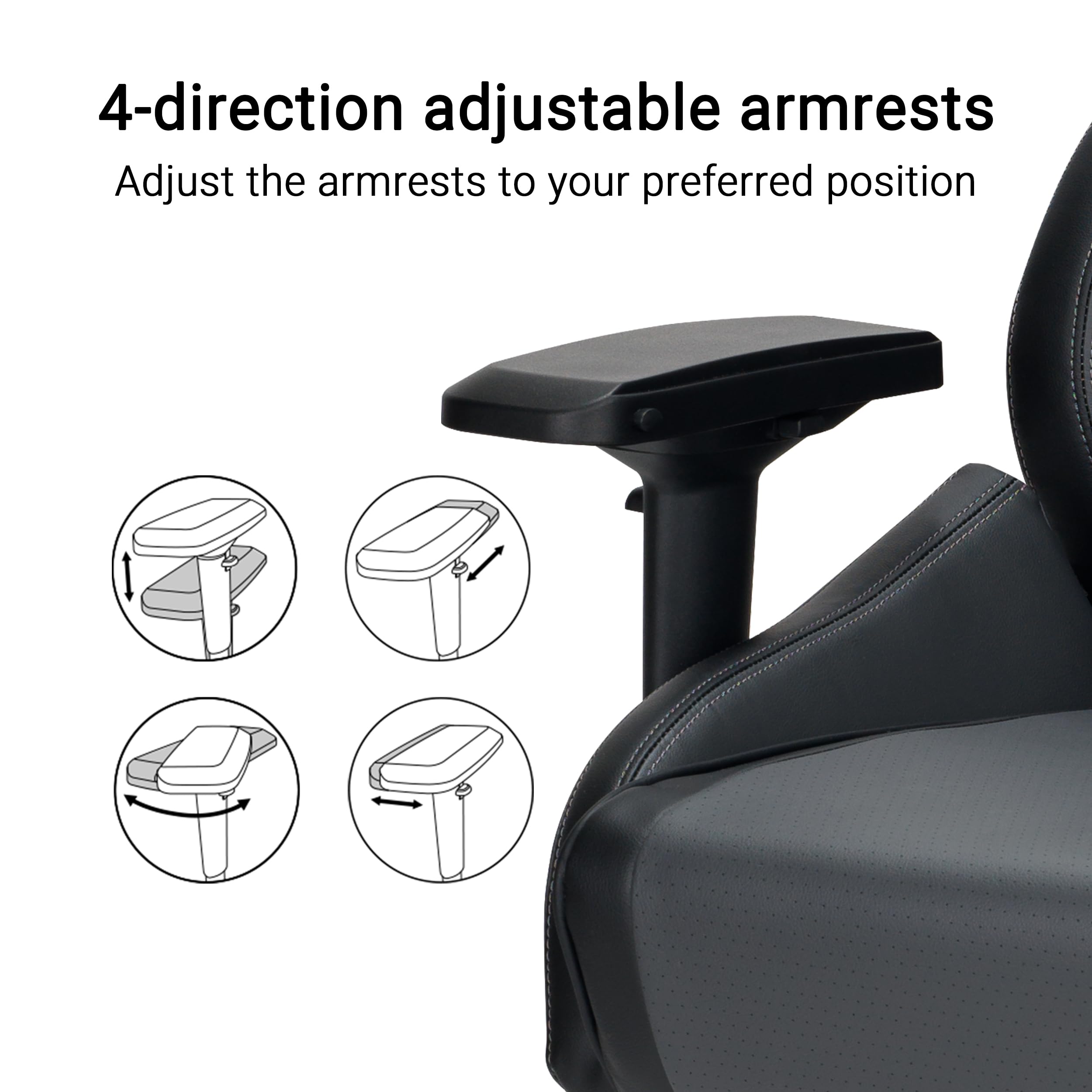 ASUS ROG CHARIOT X, Sedia Gaming Ergonomica, Supporto Lombare, Grigia | Braccioli Regolabili, Poggiatesta Imbottito, Illuminazione Aura RGB e Controller One-Touch, Peso Massimo Supportato 136kg