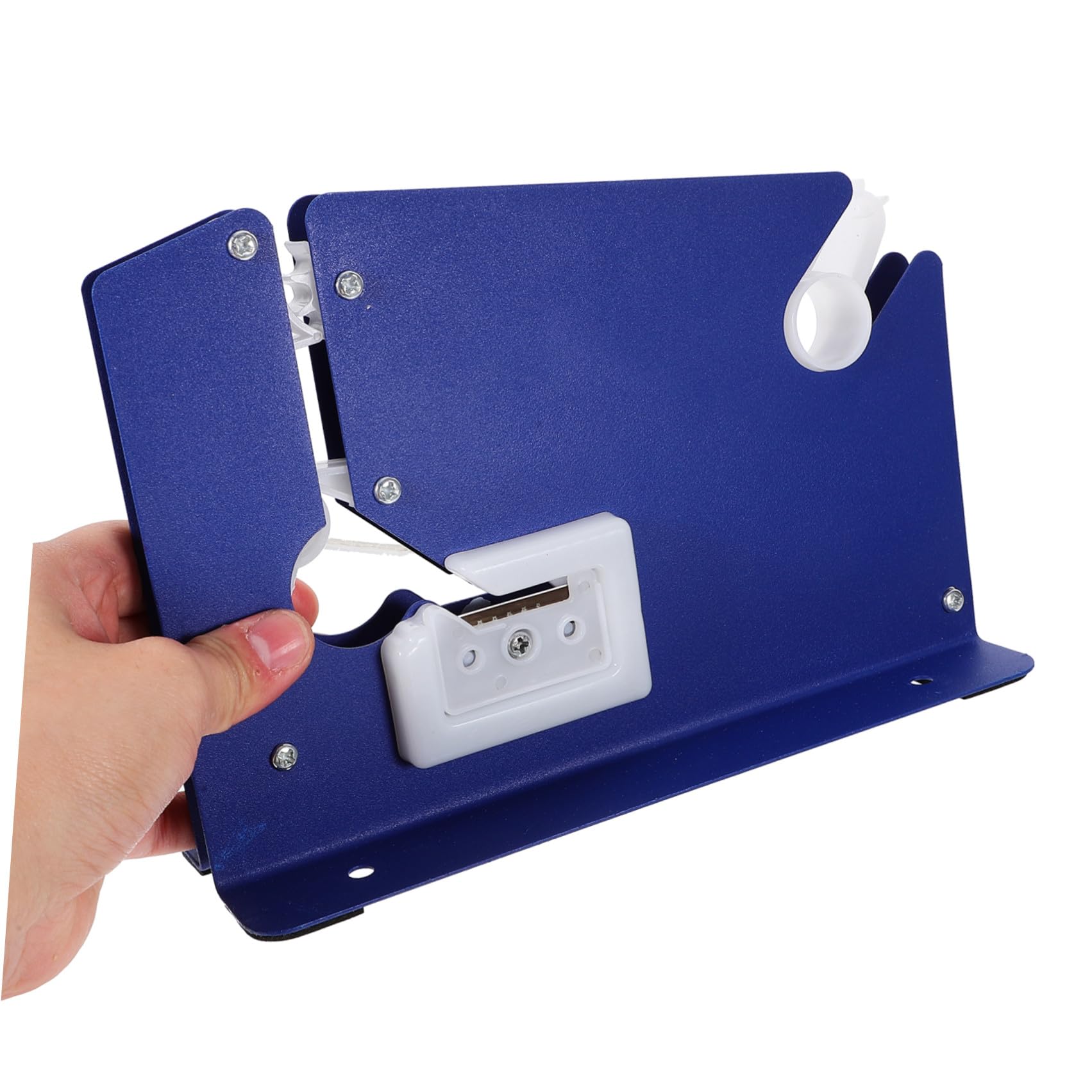 NUOBESTY 3stücke Metal Bag Neck Sealer Tape Dispenser Für Effizientes Verpacken Supermärkten Und Geschäften Metallkonstruktion Scharfe Edelstahlklinge