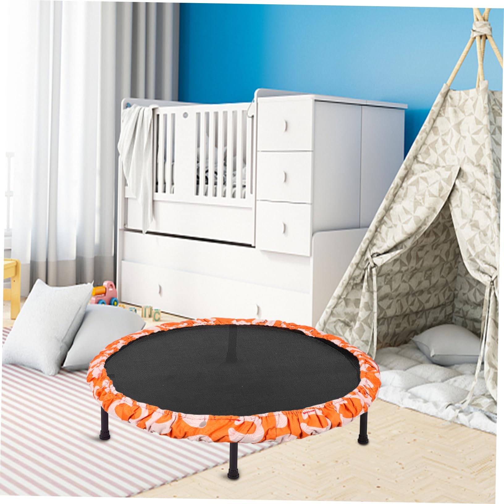 NULYLU Trampoline Tent Cover Shade Cover Replacement Pad Easy to Install Child Safety Netting