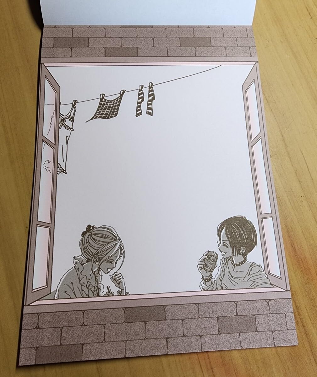 NANA☆矢沢あい  cookieメモ 一筆箋 Amazon.co.jp: NANAーナナ矢沢あい メモ帳付録メモパッドメモ用紙