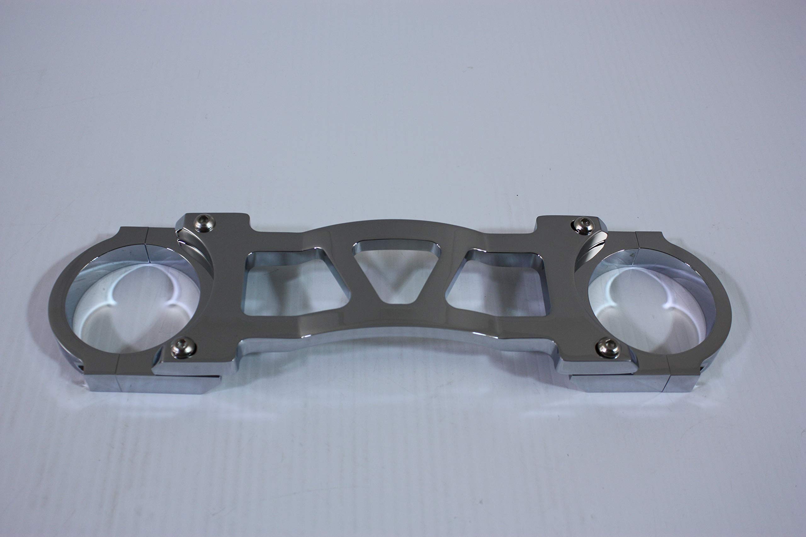 V-Twin 24-0768 - 41mm Fork Brace Chrome Tweek Bar Style by V