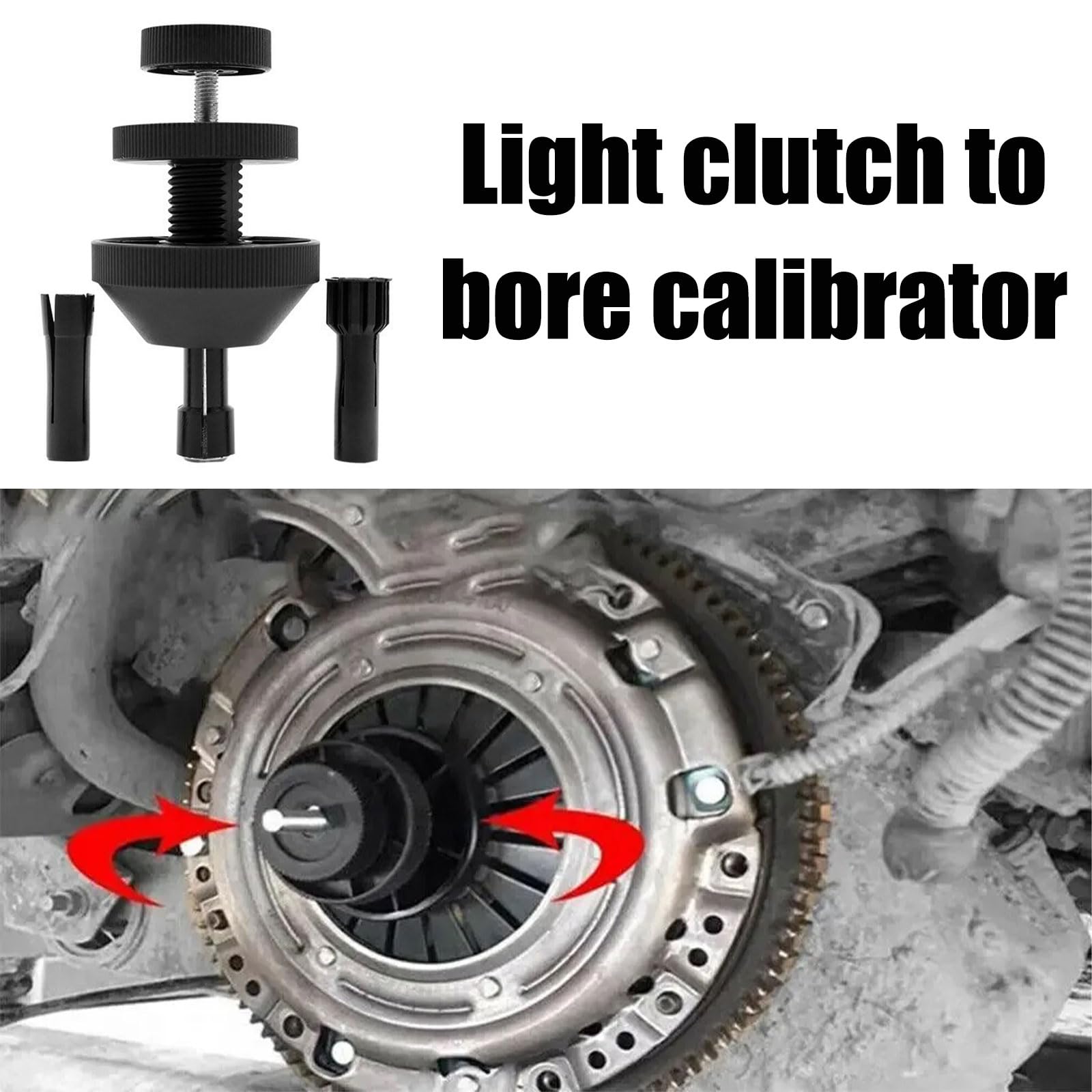 Strumento di Allineamento della Frizione Universale per Auto, Allineamento Frizione Kit, Utensile Professionale per l'Allineamento dei Dischi di Frizione, Strumento di Centraggio della Frizione