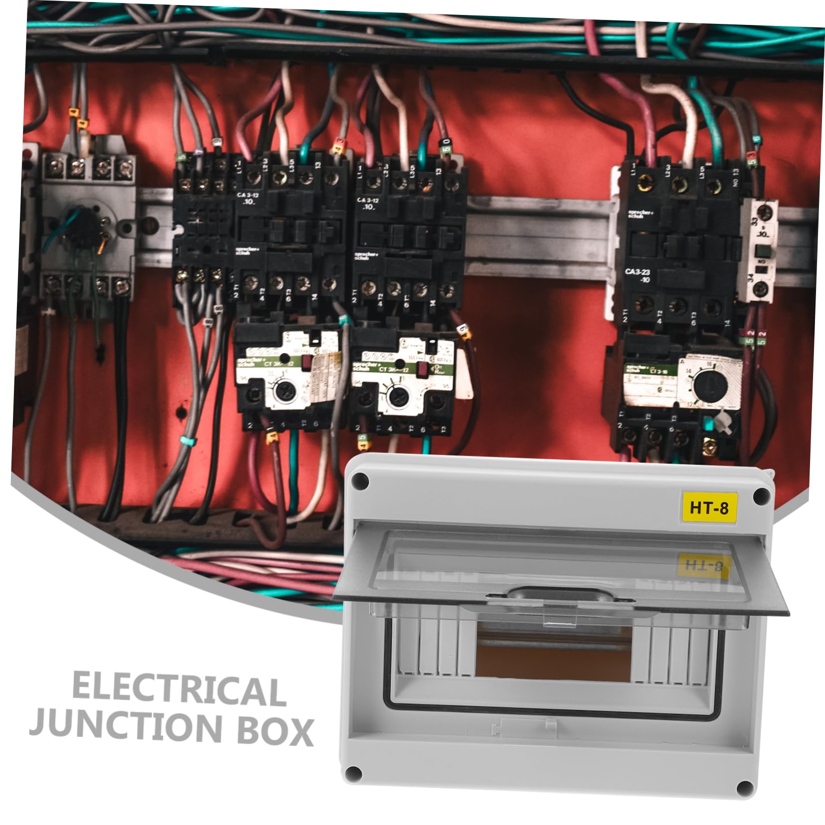 Operitacx Boîte De Jonction Électrique Étanche Boîtier Extérieur Pour Câblage Boîte De Distribution Ht Appareils Électroménagers