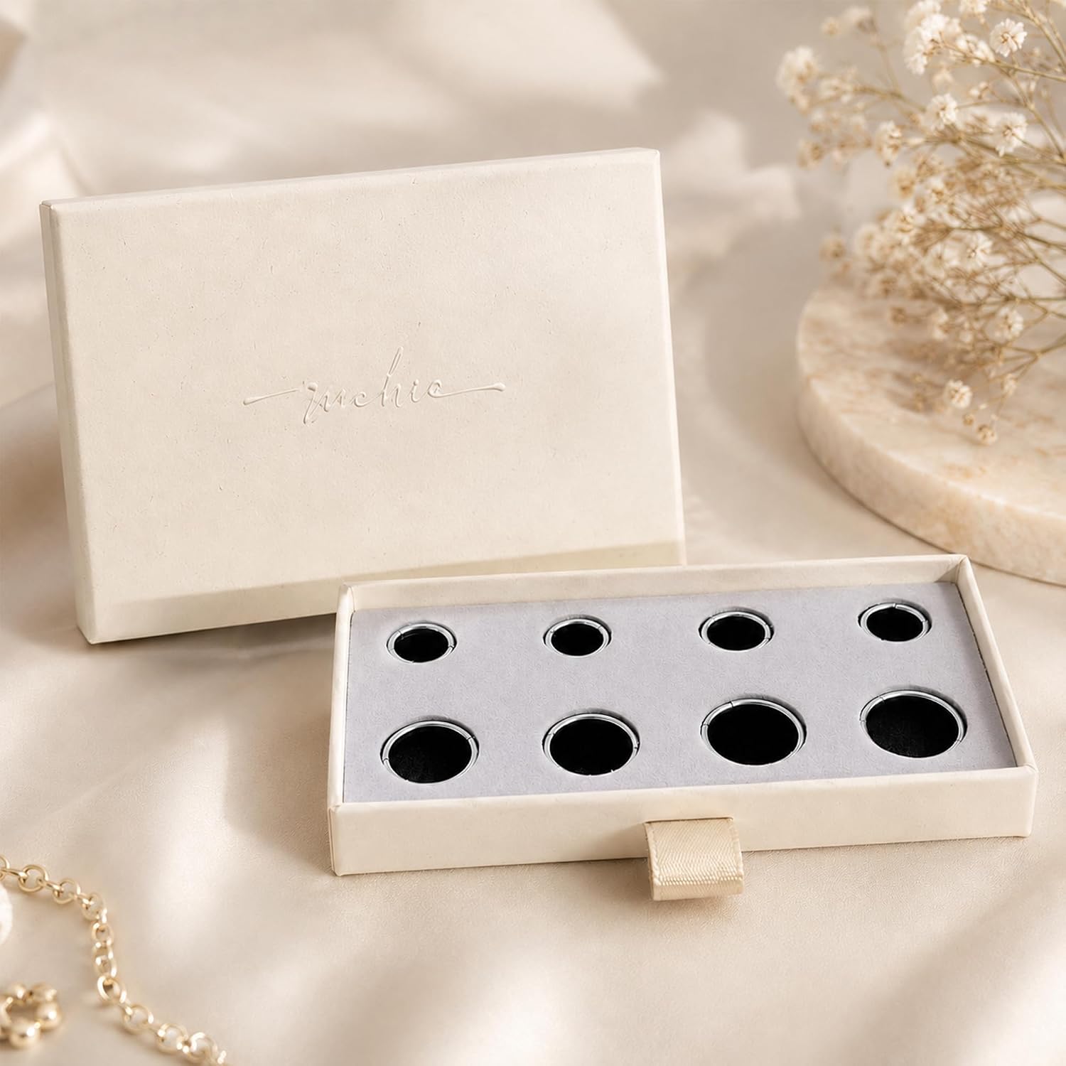 Mchic 4 Pairs Small Huggie Hoop Earrings Set for Women Men: Silver Plated Hypoallergenic Stack Earrings for Multiple Piercings, Sensitive Ears Everyday Wear，Silver Jewelry
