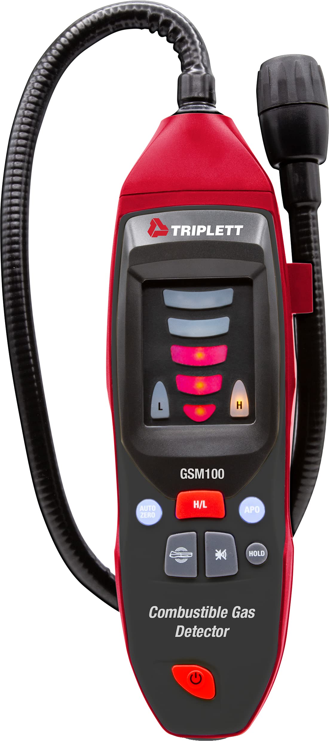 Triplett GSM100 Combustible Gas Leak Detector with Flexible Gooseneck