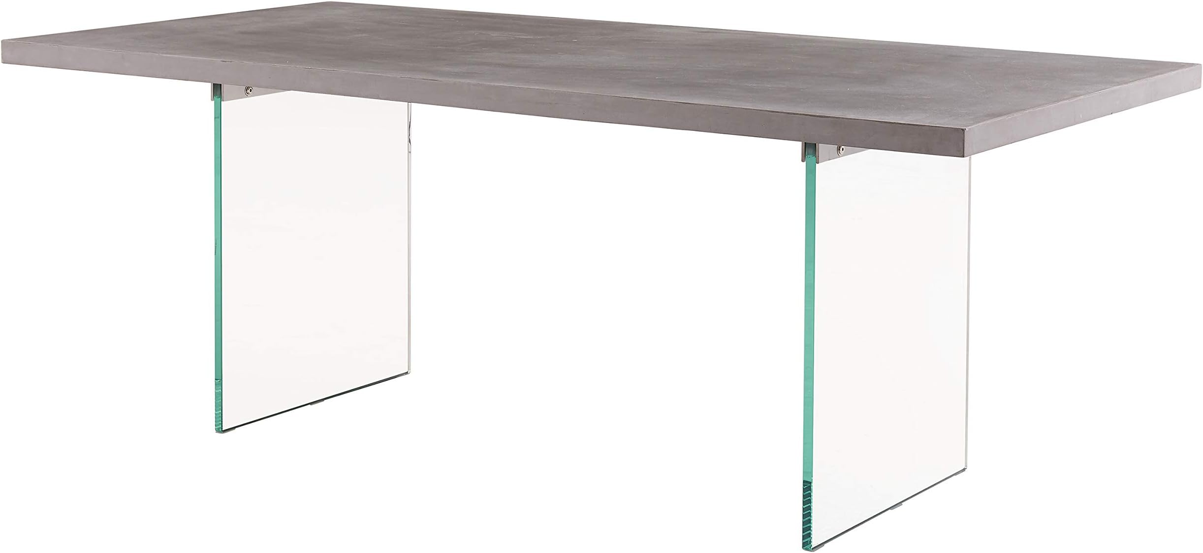 New Pacific Direct Rivera 79" Concrete Dining Table, One Size, Gray