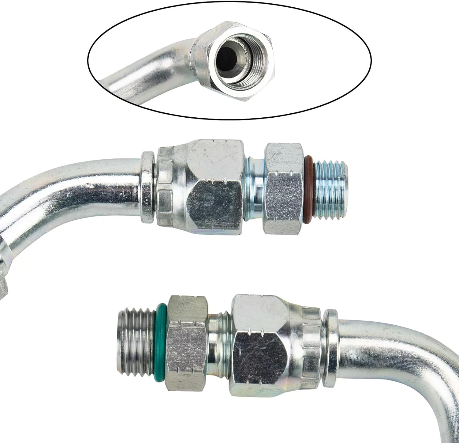 3mirrors High Pressure Oil Pump HPOP Hoses Lines & Crossover Replacement Kit Compatible with Ford Excursion F250 F350 F450 F550 Super Duty 1999-2003 7.3L Powerstroke Turbocharged Engine