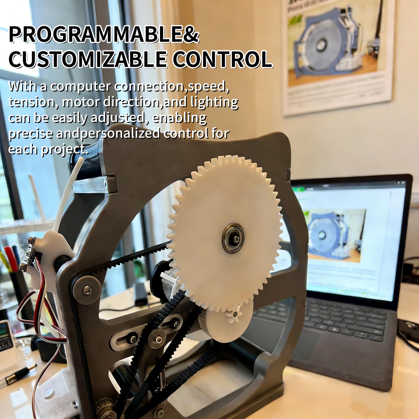Rebobinador eléctrico automático, rebobinador industrial 3D para bobinas de 1 kg, compatible con múltiples tipos de filamentos y cables de soldadura