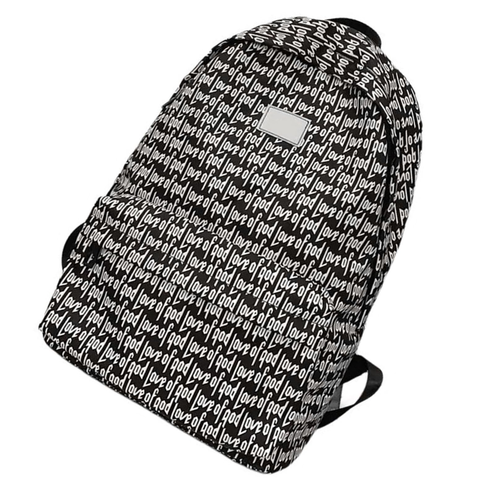 Mochila escolar de nailon con compartimento para laptop y correa ajustable 8