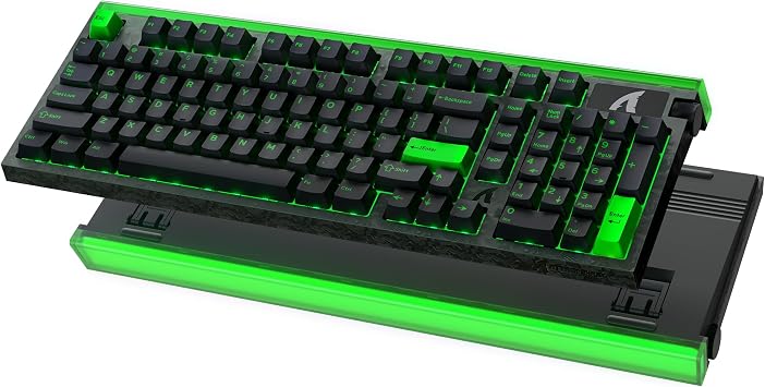 ATTACK SHARK R98 HE 8KHz Wired Hall Effect Gaming Keyboard,98% Layout,Black