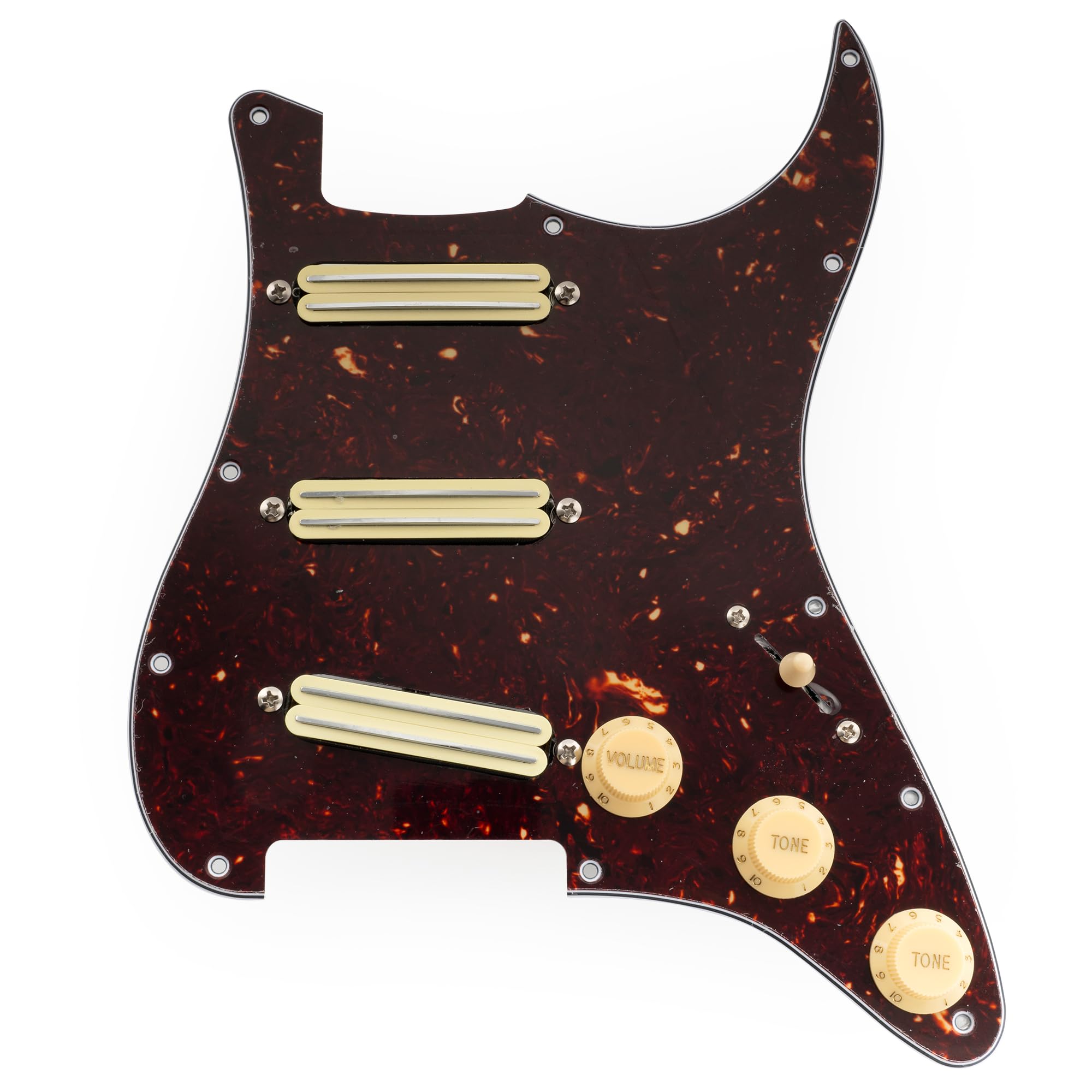 Amazon.com: Musiclily Pro-SE ST-DPHA Pre-wired SSS Pickguard with
