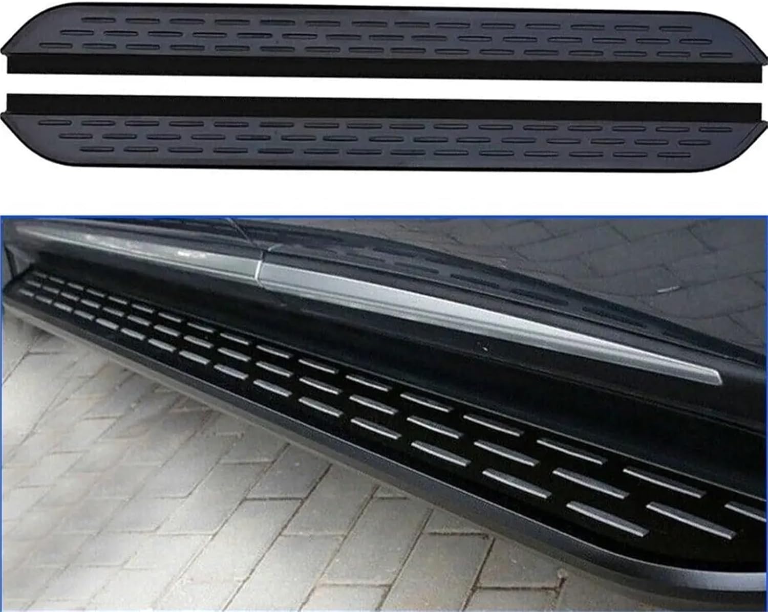 2Pcs Compatible for Kia Sorento MQ4 2021-2023 Car Side Running Boards Bar Running Board Side Step Pedal
