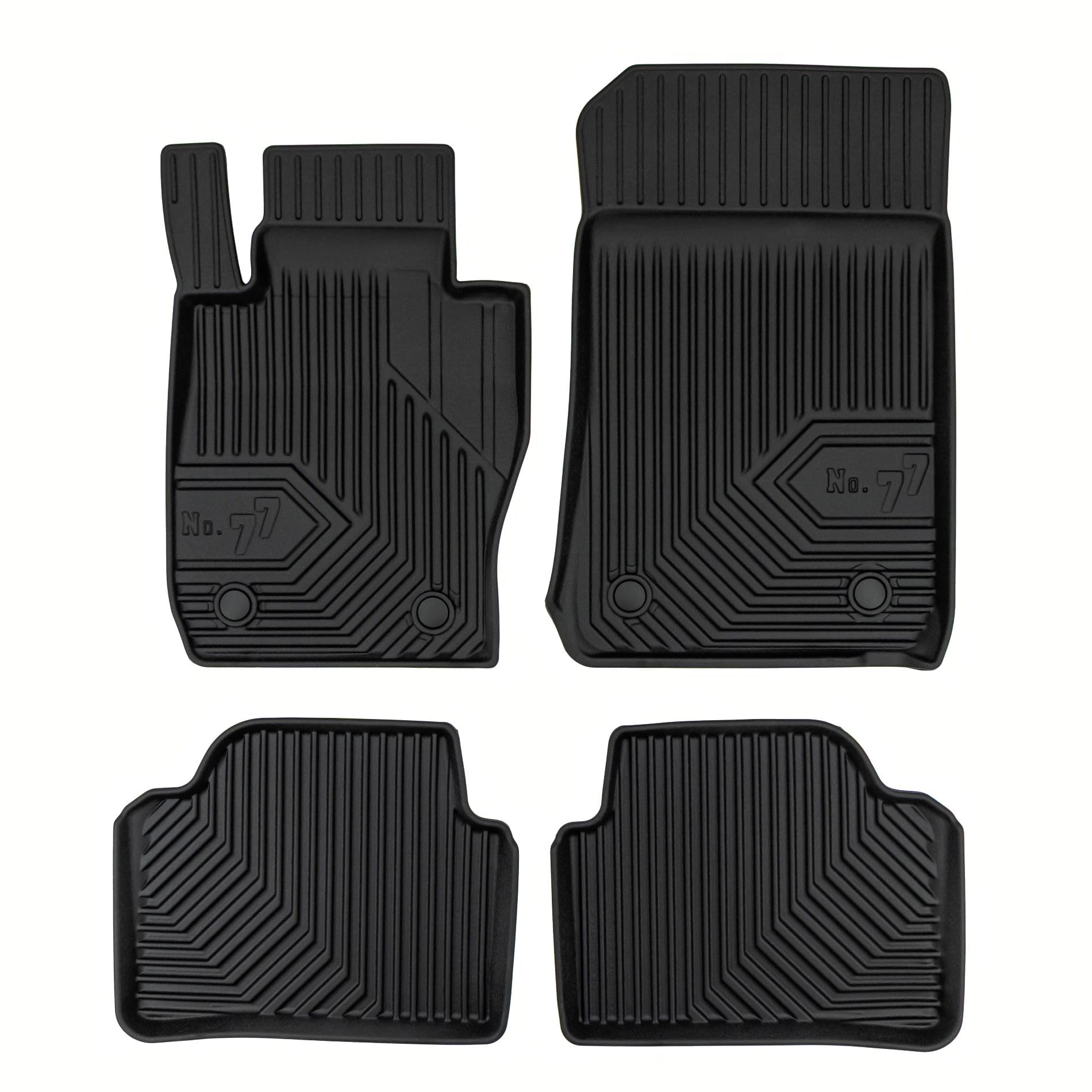 MOTOS Rubber Mats for BMW 3 Series E90 2004-2012 Improve the Comfort of Your Travels with the Non-Slip Carpet Car No.77- Multi-Season Car Mats — view 84