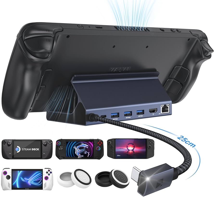iVANKY 8-in-1 Docking Station for ASUS ROG Ally X/Valve
