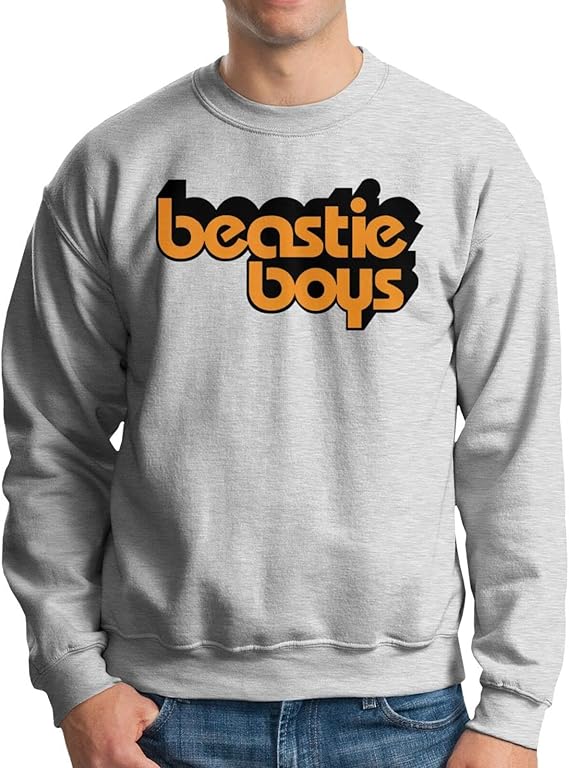 Amazon Co Jp Beastie Boys ビースティ ボーイズ トレーナー 裏毛 クルーネックスウェット 長袖tシャツ スウェット パーカ 綿100 クルーネック メンズ 丸襟 暖かい 秋冬春 ファッション