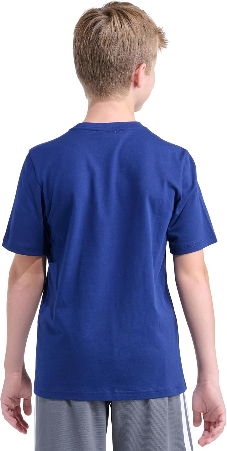adidas Boys Short Sleeve Sport Tee
