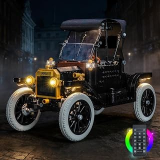 LED Lighting Compatible with LEGO 11376 Ford Model T - JUST Lights,Light Kit Compatible with LEGO 11376,NOT Included The Model