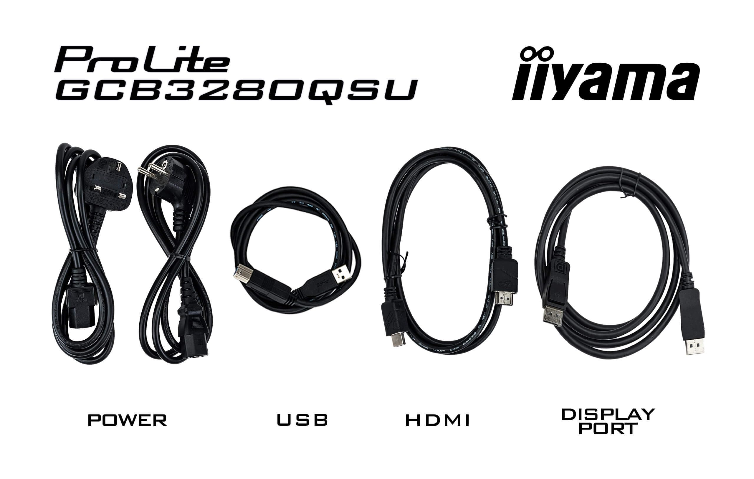 iiyama Ecran, 31,5" G-Master Red Eagle, Incurvé 1500R, 2560x1440@180Hz, 0.2ms, 350cd/m², 3000:1, Haut-parleurs, HDMI,DP, USB, réglable en Hauteur, Black Tuner, ecran pc Gamer