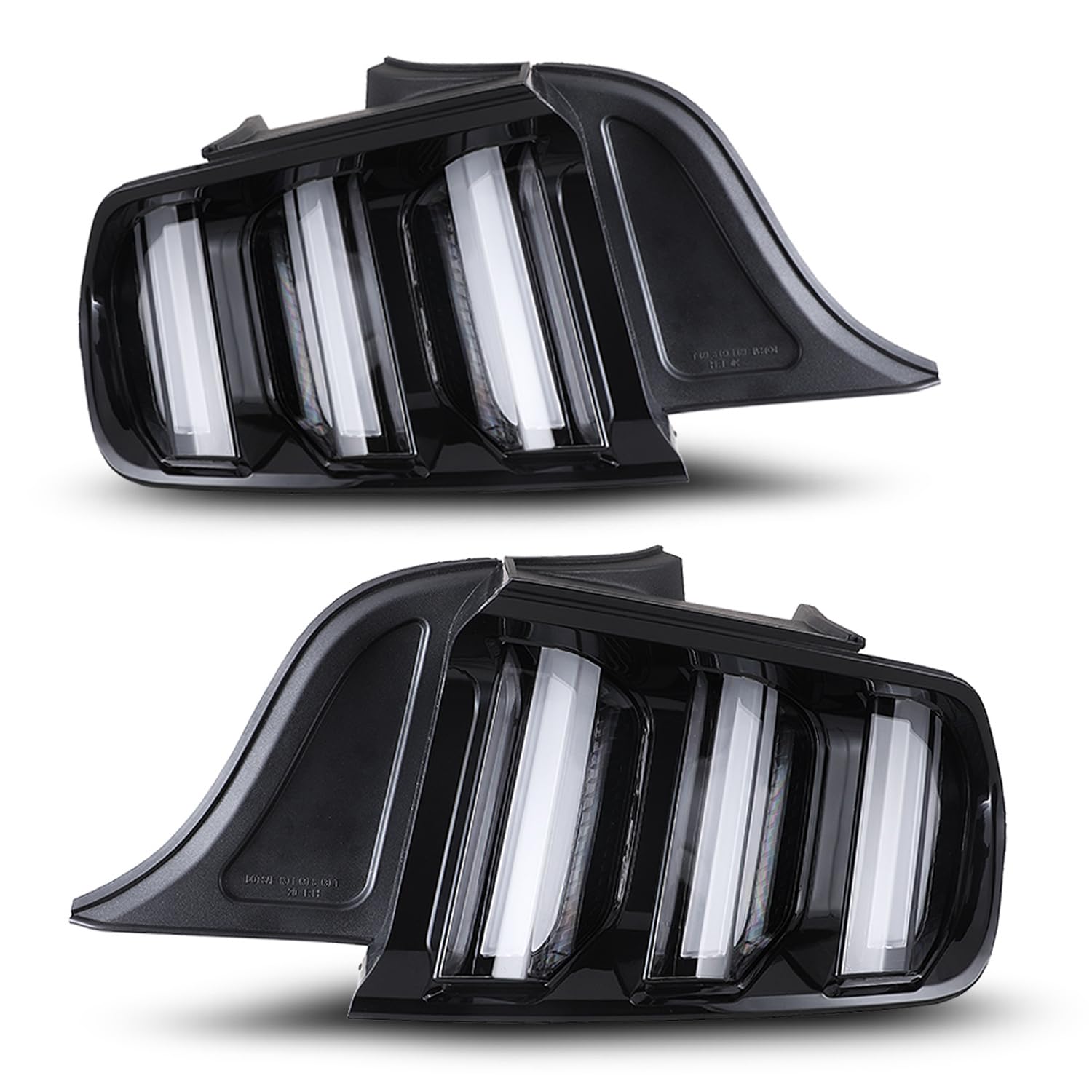 WolfX Tail Lights LED Sequential for 2015-2023 Ford Mustang (Including 2016-2020 Shelby GT350/2020-2023 Shelby GT500) Taillight Assembly Set Led Rear
