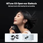 UGREEN Open Ear Wireless Headphones Bluetooth 5.4, 12mm Driver Sports Earphones with ENC, Fast Charging for 30 Hours Playtime, Compatible with iPhone Android and Bluetooth Devices,Suitable for Running