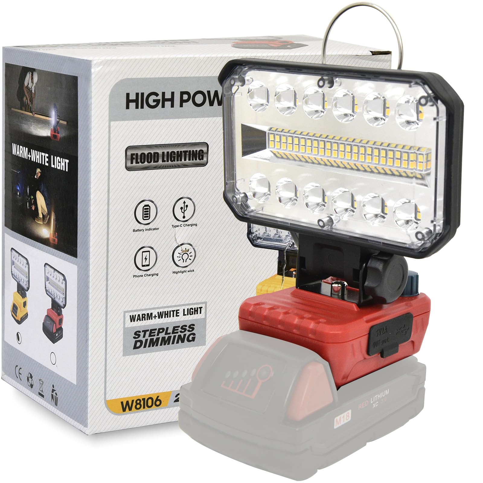 Milwaukee Utility Light IP56 防水 LEDライト