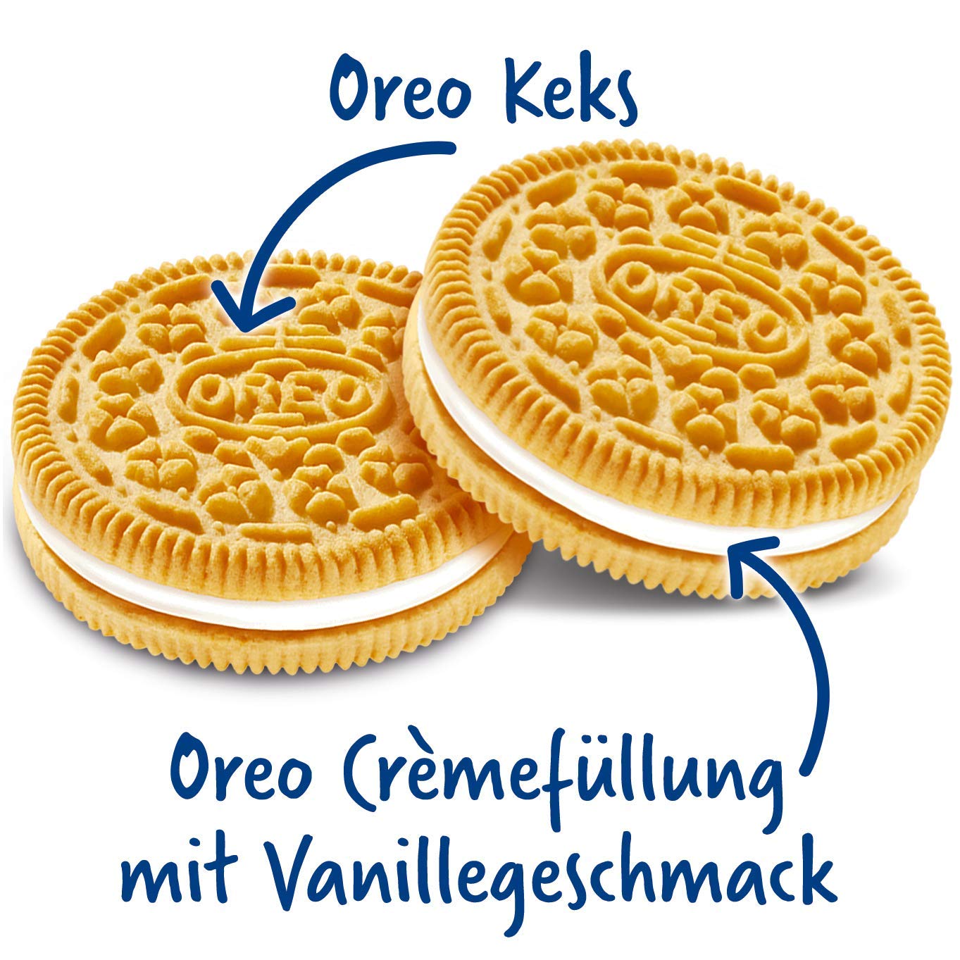 Oreo dorato Sandwich Biscuits 79p 154 G (Confezione da 16 X 154 G)