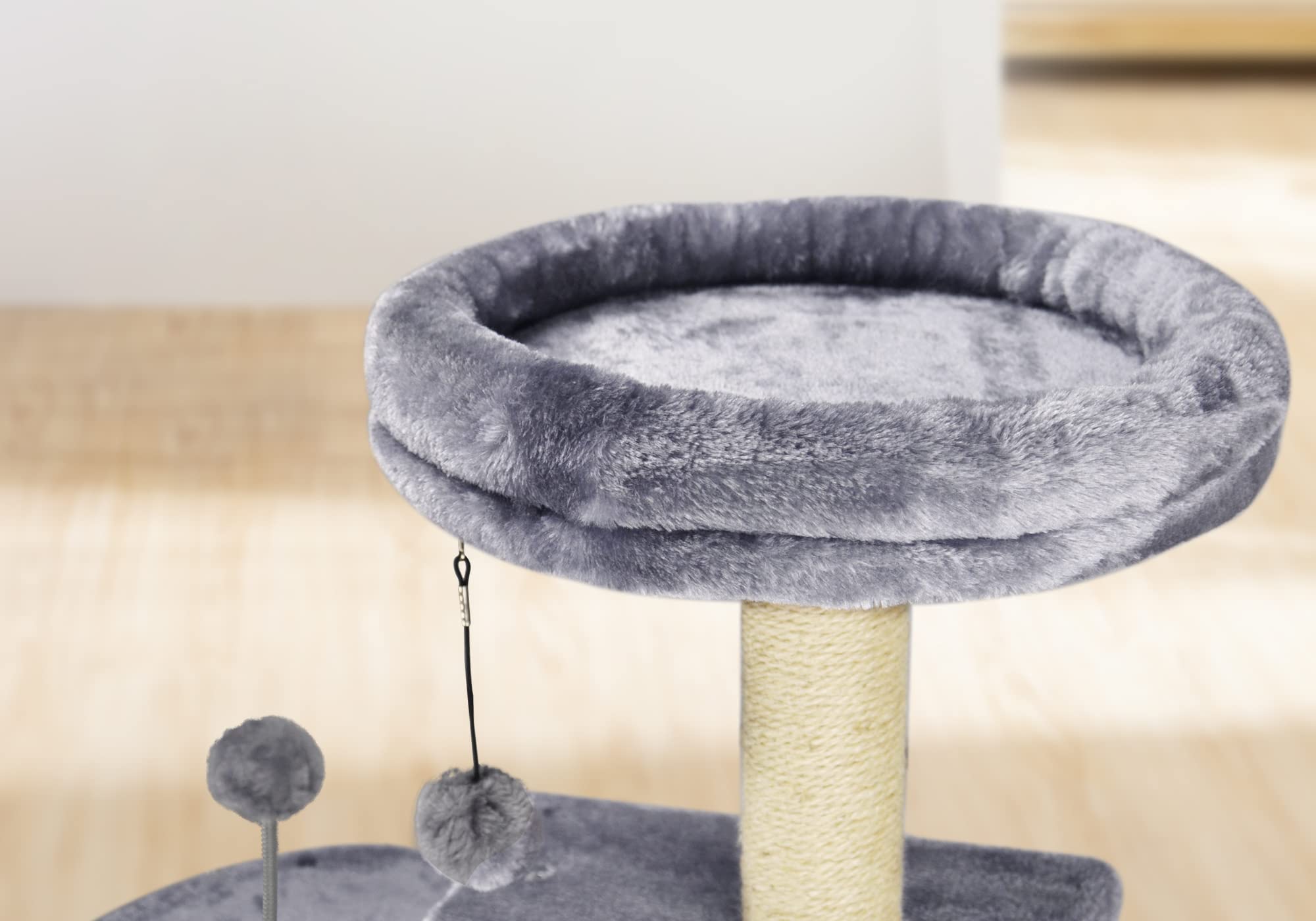 TINWEIUS 01A Cat Tree Scratching Toy Activity Centre Cat Tower Furniture
