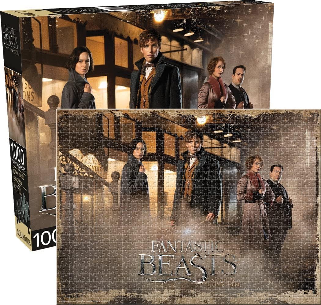 Amazon Com Aquarius Fantastic Beast 1000 Piece Jigsaw Puzzle Toys Games