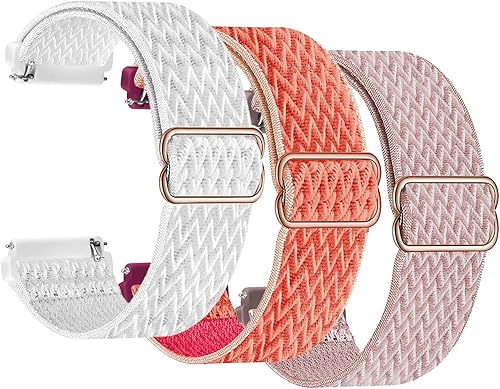 Geiomoo Correa de nailon de 0.787in para relojes y relojes inteligentes, correa de repuesto disponible en Yaxa Colombia