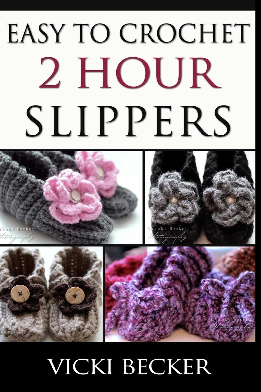 Easy To Crochet 2 Hour Slippers: 1