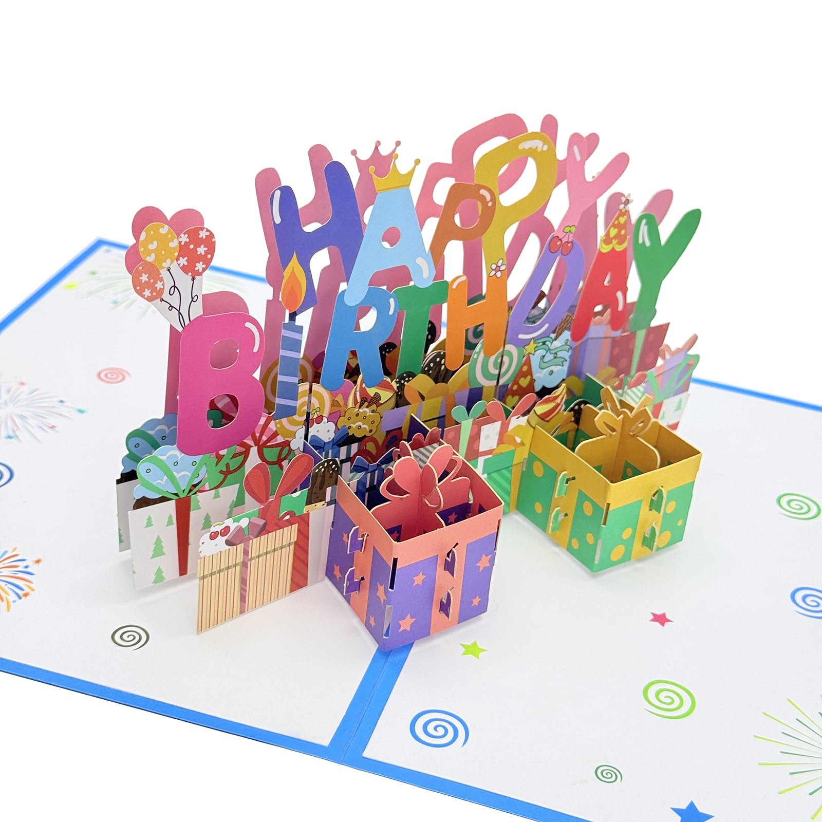 Grußkarten mit Schmetterlings-Blume, für immer Blumenstrauß, 3D-Pop-Up-Geburtstagsgeschenke für Frauen, Ehefrau, Mutter, Tochter, Schwester, Tante, Großmutter, Jubiläumskarte, mit Umschlag